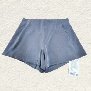 Lululemom NWT High Waist Blue Shorts